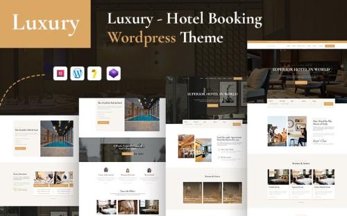 Luxury - Luxury & Hotel Booking WordPress Theme. theme free